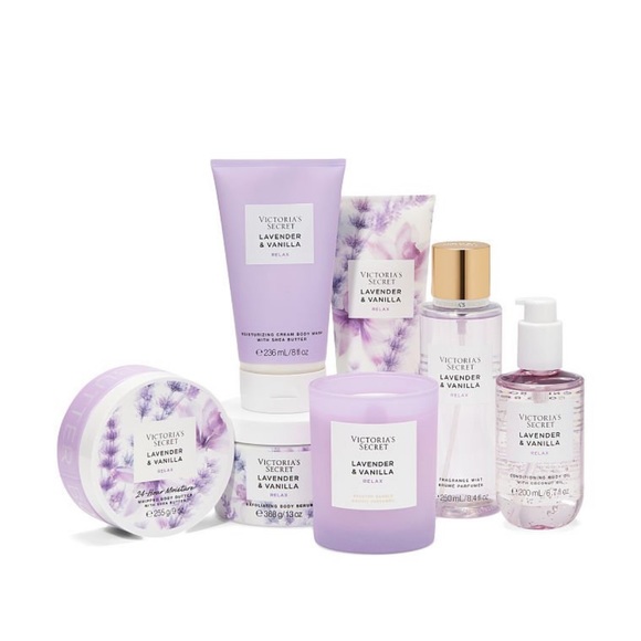 VICTORIA'S SECRET The Balance Ritual Kit lavender gift sets Pink NWT Valentines - Picture 3 of 5